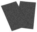 Bastelfilz OHNE Kleber PREMIUM - 5,0 mm stark, A4, grau | 210 x 297 mm | grau