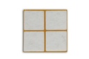 Filzgleiter sk STANDARD-3,0 mm, weiß, quadr. | 40 x 40 mm (40 Stk.)