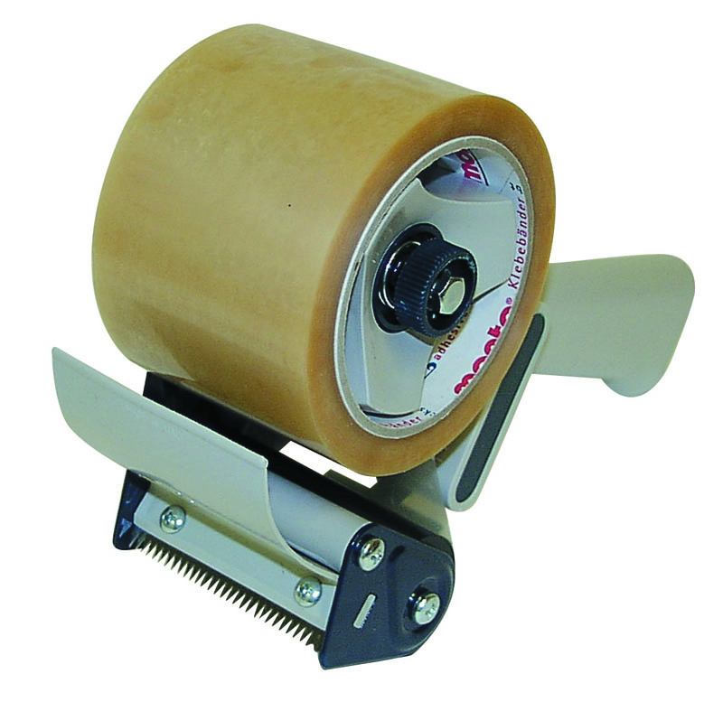 Packband-Abroller m. Rollenbremse  f. 76mm Kern | Breite: bis 75 mm