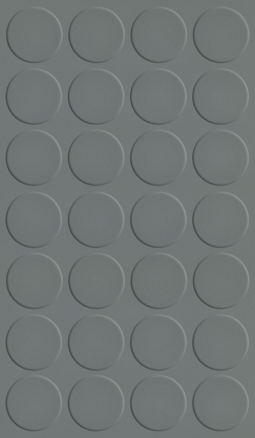 Selbstklebende Abdeckkappen f. Möbel - Ø 20 mm | Dekor: "Graphit hell" (28 Stk.)