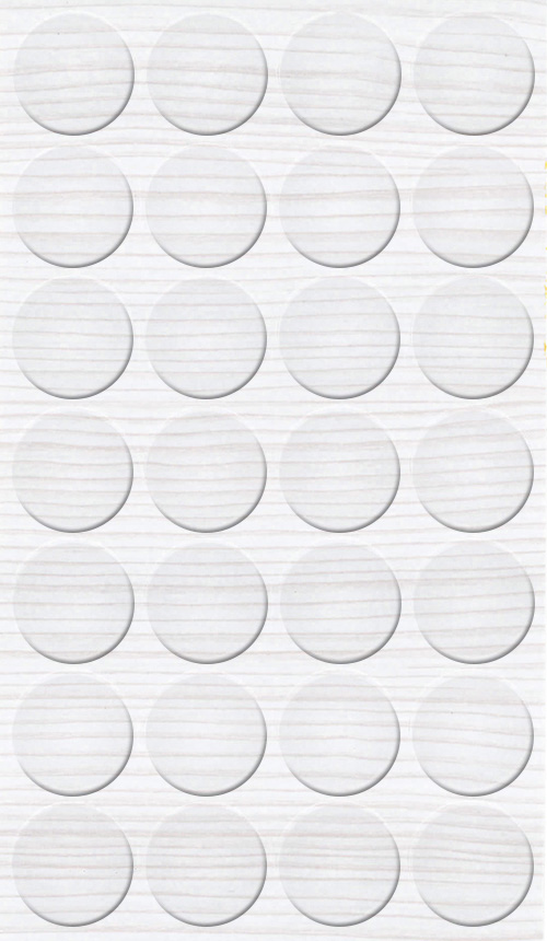 Selbstklebende Abdeckkappen f. Möbel - Ø 20 mm | Dekor: "Lärche Sibiu" (28 Stk.)