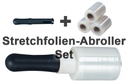 Test-Set Stretch-Handy inkl. 3 Rollen Folie | (B) 10 cm (L) 150 m | Stärke: 23 my