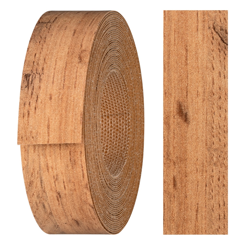 Melaminkantenumleimer m. Schmelzkleber, (L) 5 m | (B) 21 mm | Dekor: Eiche Wotan