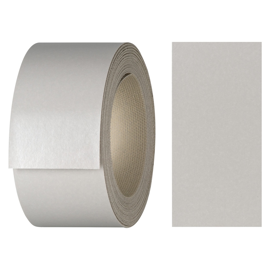 Melaminkantenumleimer m. Schmelzkleber, (L) 5 m | (B) 40 mm | Dekor: Grau-hell