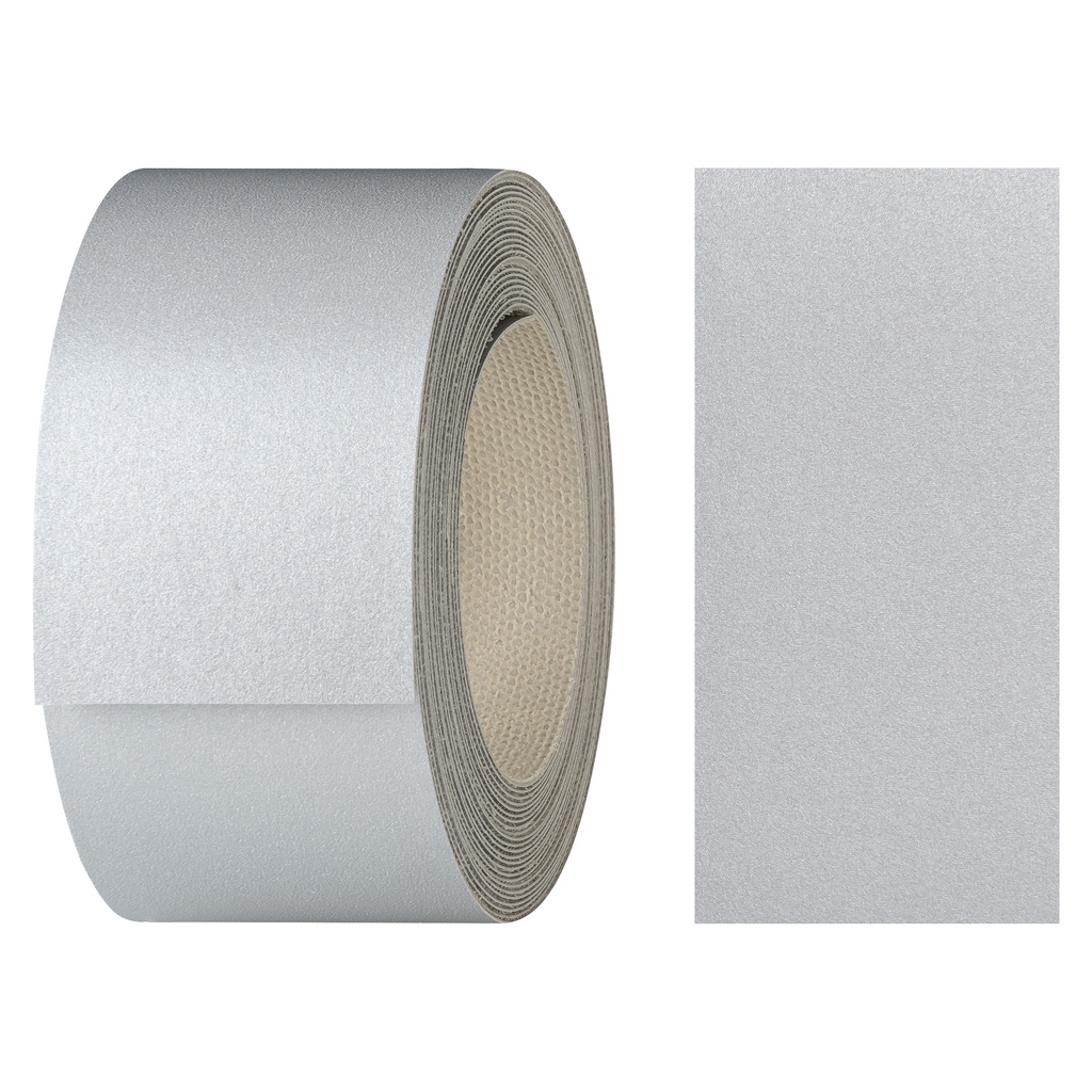 Melaminkantenumleimer m. Schmelzkleber, (L) 5 m | (B) 40 mm | Dekor: Aluminium