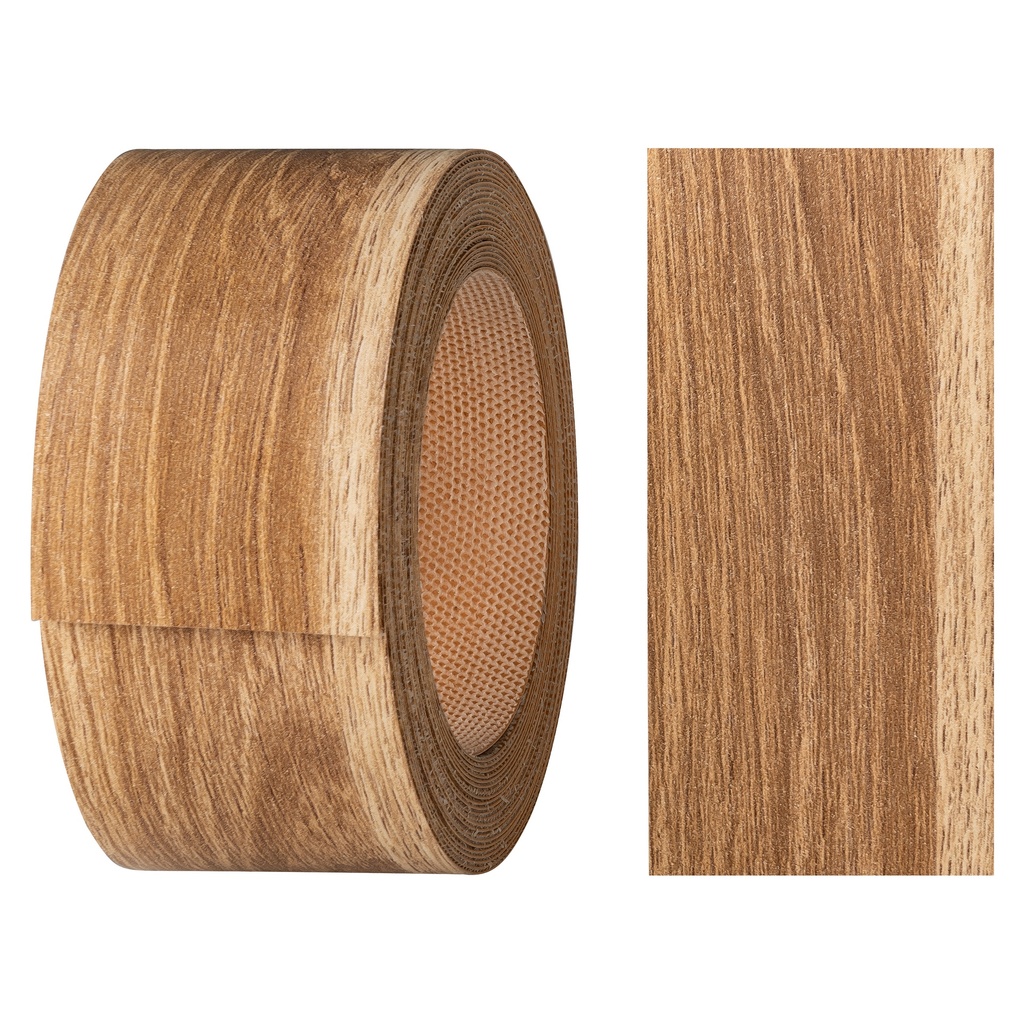 Melaminkantenumleimer m. Schmelzkleber, (L) 5 m | (B) 40 mm | Dekor: Eiche Africa
