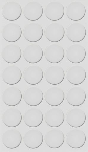 [250307V-D20] Selbstklebende Abdeckkappen f. Möbel - Ø 20 mm | Dekor: "Aschgrau" (28 Stk.)