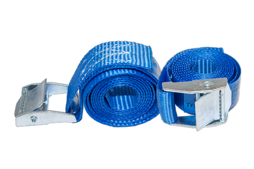 [11075] Zurrgurte 'Mini' einzeln m. Klemmschloss | (B) 25mm (L) 0,75m | Reißfestigkeit: 250 daN