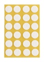 Filzgleiter selbstkl. SOFT - 1,0 mm stark, weiß