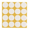 Filzgleiter selbstkl. SOFT - 1,0 mm stark, weiß