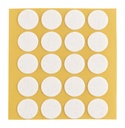Filzgleiter selbstkl. SOFT - 1,0 mm stark, weiß