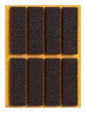 Filzgleiter sk STANDARD-3,0 mm, braun