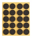 Filzgleiter sk STANDARD-3,0 mm, braun, rund
