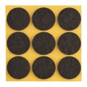 Filzgleiter sk STANDARD-3,0 mm, braun, rund