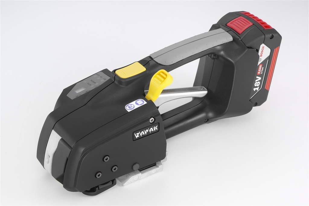 Akku-Handgeräte inkl. Ladegerät f. PP & PET-Bänder | - Modell 3 (Spannkraft: 40-400 kg)