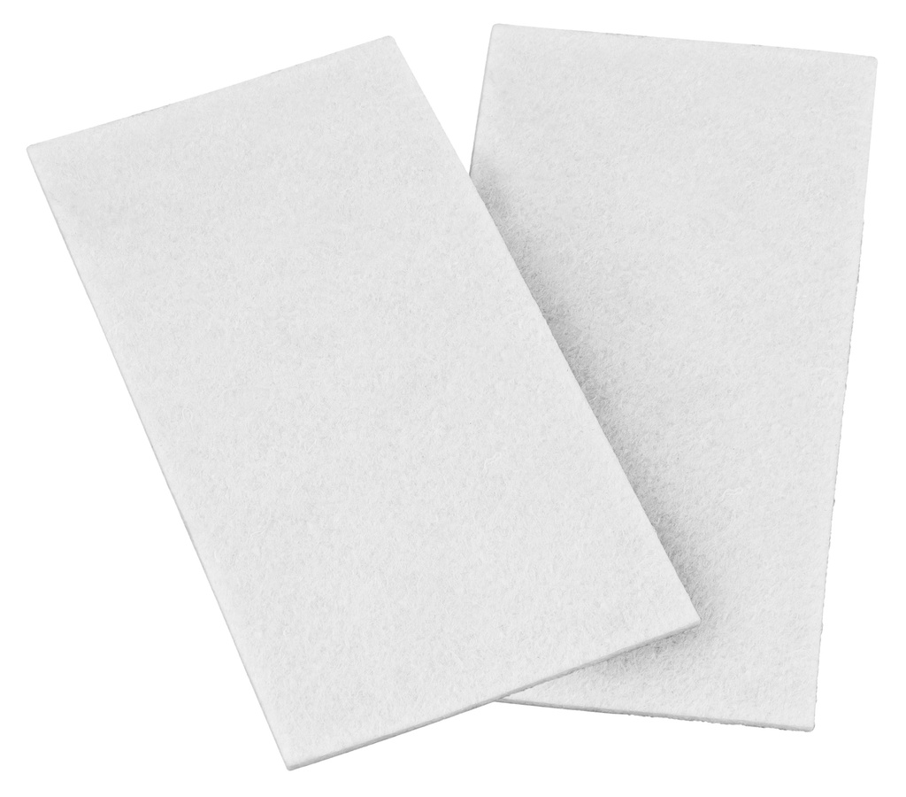 Bastelfilz OHNE Kleber STANDARD- 3,0mm stark, A4, weiß | weiß | DIN A4 (210x297 mm)