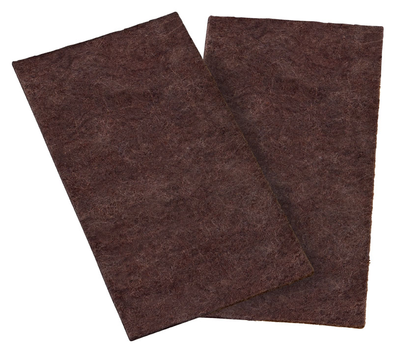 Bastelfilz OHNE Kleber STANDARD- 3,0mm stark, A4 | braun | DIN A4 (210x297 mm)