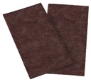 Bastelfilz OHNE Kleber STANDARD- 3,0mm stark, A4 | braun | DIN A4 (210x297 mm)