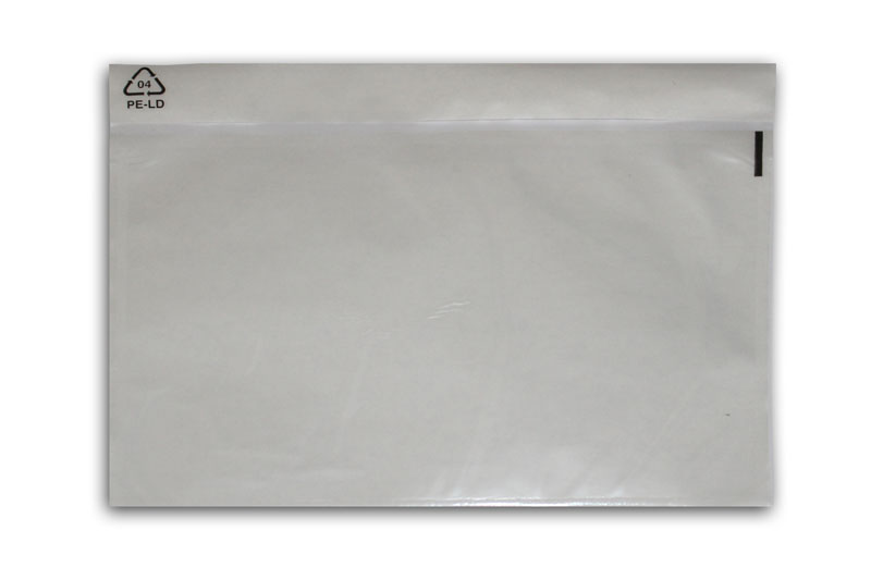 Begleitpapiertaschen aus 50my LDPE (250 Stk.) | C6 | Neutral, ohne Druck