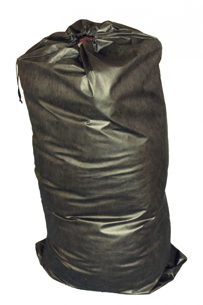 [23132V-S02] Bettzeugsack aus PP-Vlies, schwarz | für zwei Bettzeuggarnituren (80 x 140 cm)
