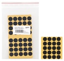 Filzgleiter selbstkl. SOFT - 1,0 mm stark, schwarz | Ø 17 mm (200 Stk.)