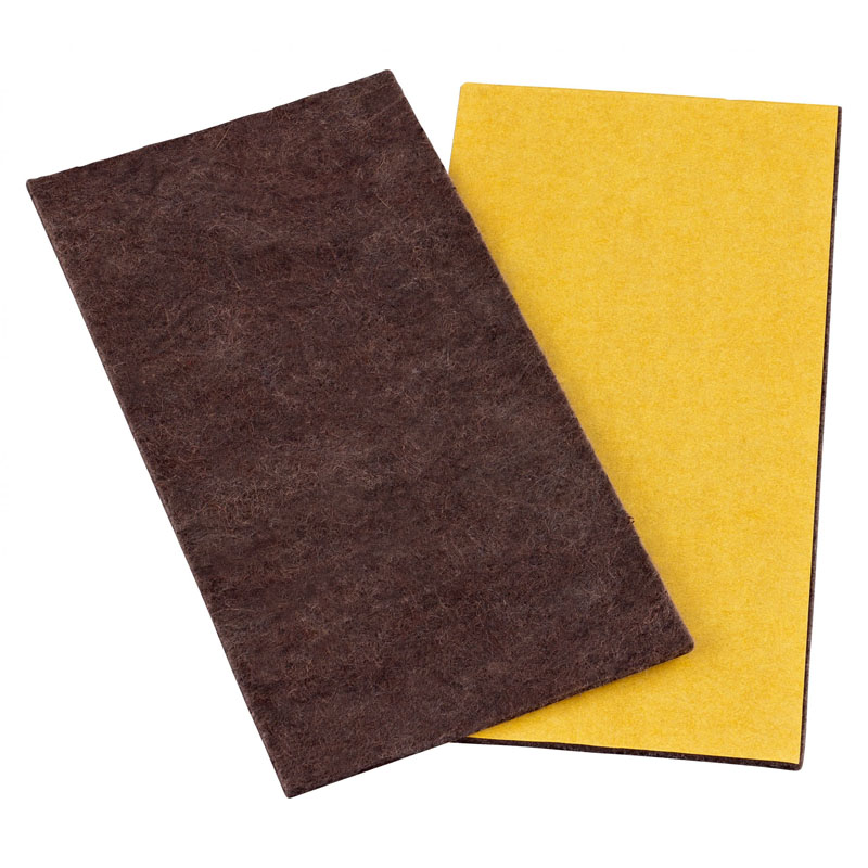 [2831020V-F01] Filzplatte selbstkl. STANDARD- 3,0 mm stark | braun | 100 x 200 mm