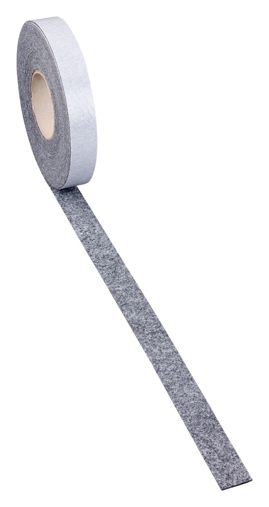 [2850502V-B12] Filzstreifen selbstkl. PREMIUM- 5,0mm stark (L) 5m | grau | Breite: 12 mm