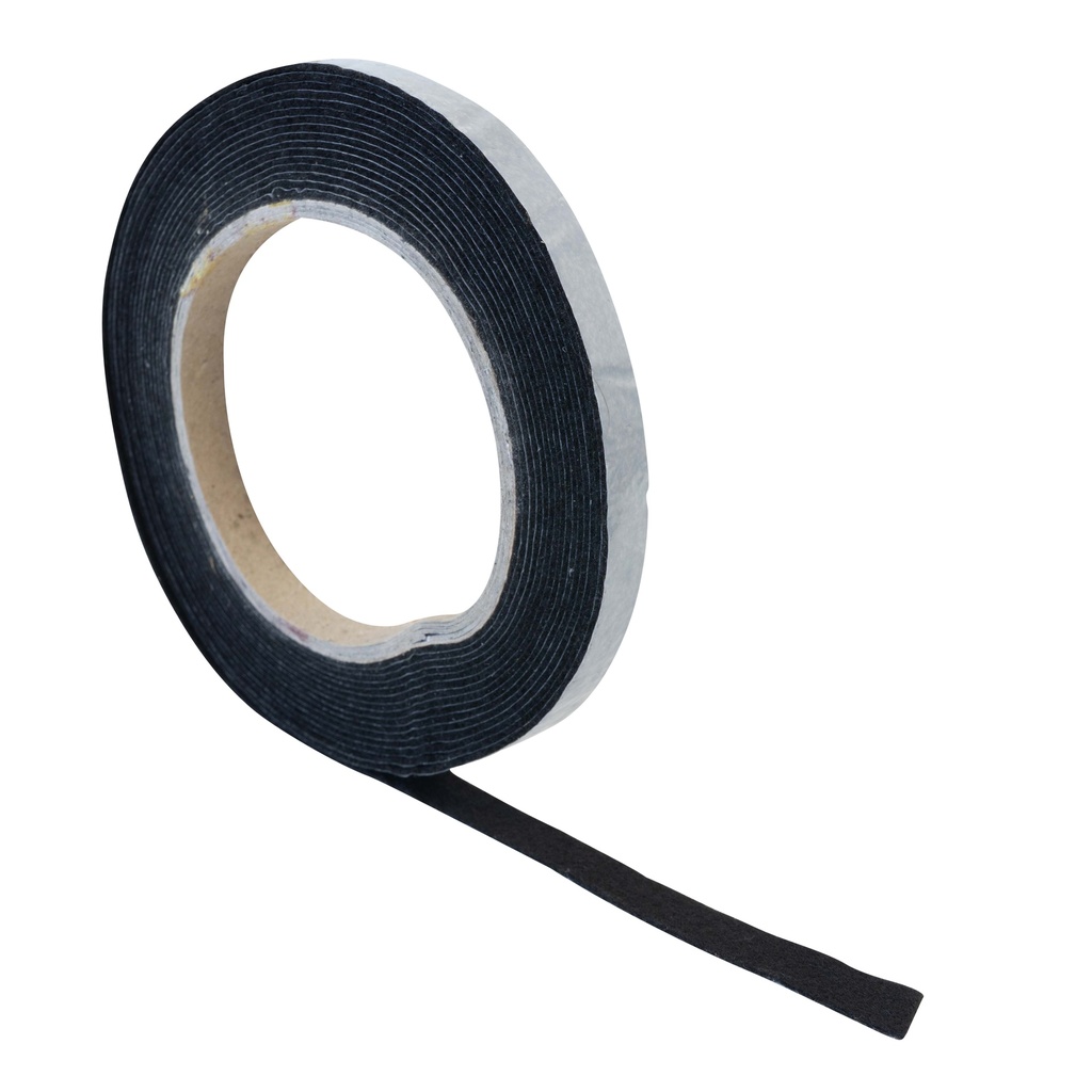 [2810503V-B10] Filzstreifen selbstkl. SOFT - 1,0 mm stark (L) 5m | schwarz | Breite: 10 mm