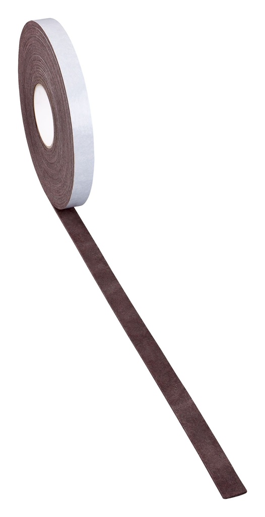 [2830501V-B25] Filzstreifen selbstkl. STANDARD-3,0mm stark (L) 5m | braun | Breite: 25 mm