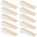 Hartholzkeile aus Buche natur (10 Stück) | (LxBxH) 90 x 30 x 25 mm