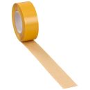 Klebeband doppelseitig aus Gewebe, wiederablösbar, | (B) 50 mm (L) 25 m