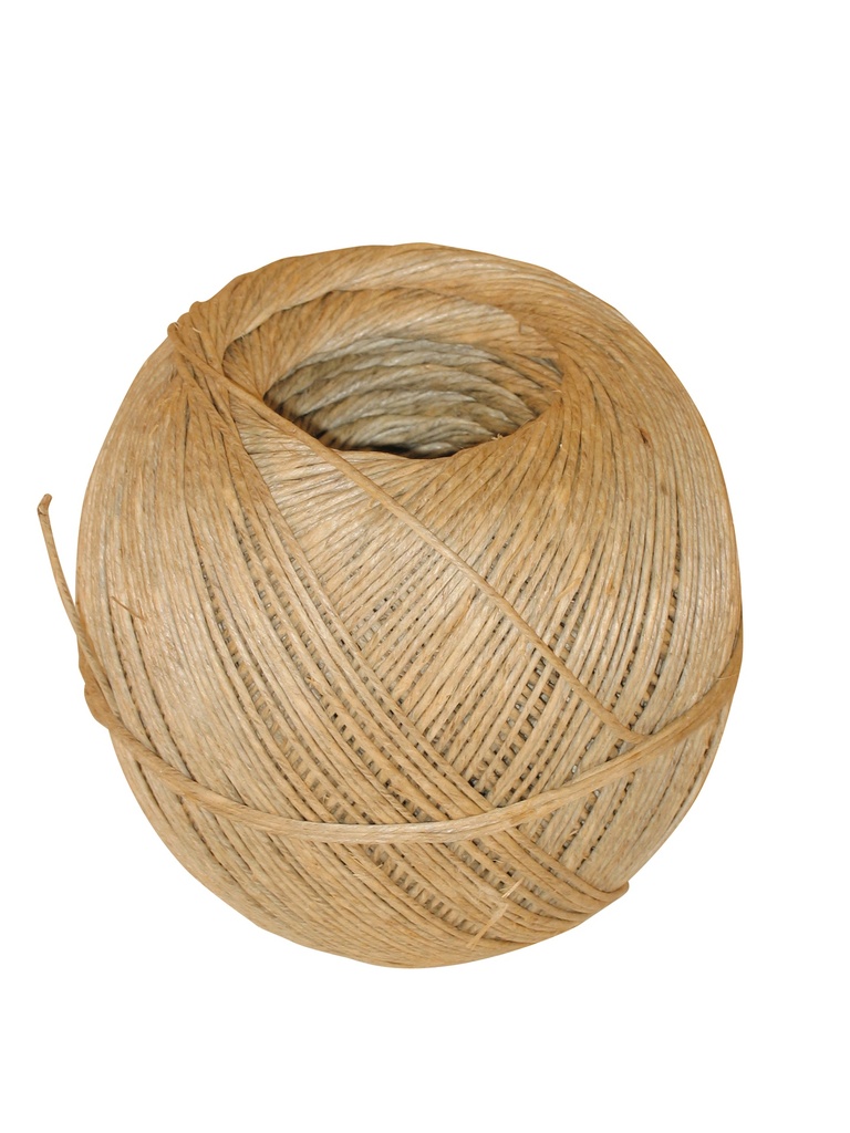 Kordeln für Päckchen u. Pakete | Naturfaser | Reißfestigk. 16 kg | 100m/Ro.
