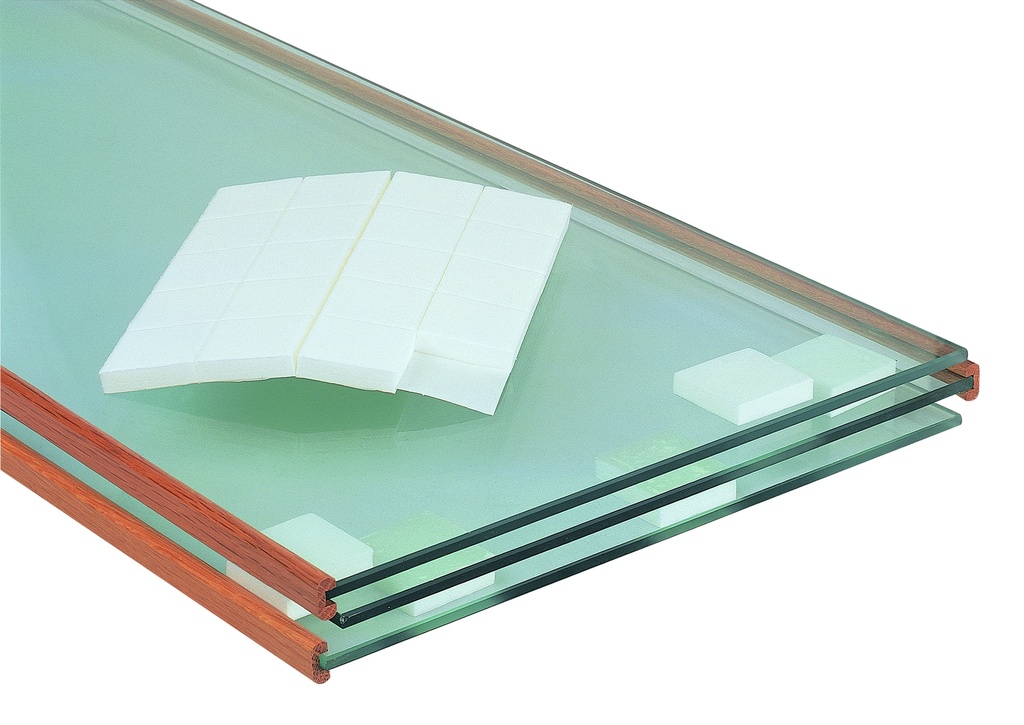 Schaumpads, Distanzhalter Maße: 40 x 40 x 10 mm (100 Stück)