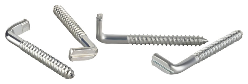 Schraubhaken mit Schlitz (25 Stück) | Ø 5,8 mm | Länge 50 mm