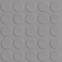 Selbstklebende Abdeckkappen f. Möbel - Ø 14 mm | Dekor: "Platin grau" (25 Stk.)