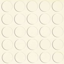 Selbstklebende Abdeckkappen f. Möbel - Ø 14 mm | Dekor: "Vanille-warm" (25 Stk.)