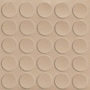 Selbstklebende Abdeckkappen f. Möbel - Ø 14 mm | Dekor: "Steingrau" (25 Stk.)