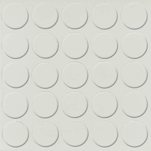 Selbstklebende Abdeckkappen f. Möbel - Ø 14 mm | Dekor: "Aschgrau" (25 Stk.)