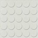 Selbstklebende Abdeckkappen f. Möbel - Ø 14 mm | Dekor: "Aschgrau" (25 Stk.)