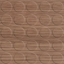 Selbstklebende Abdeckkappen f. Möbel - Ø 14 mm | Dekor: "Eiche" (25 Stk.)