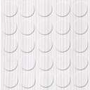 Selbstklebende Abdeckkappen f. Möbel - Ø 14 mm | Dekor: "Lärche Sibiu" (25 Stk.)