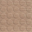 Selbstklebende Abdeckkappen f. Möbel - Ø 14 mm | Dekor: "Eiche Winchester" (25 Stk.)