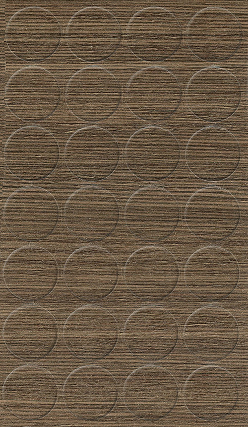 Selbstklebende Abdeckkappen f. Möbel - Ø 20 mm | Dekor: "Legno Tabac" (28 Stk.)