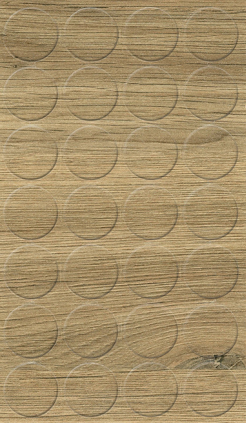 Selbstklebende Abdeckkappen f. Möbel - Ø 20 mm | Dekor: "Wildeiche" (28 Stk.)