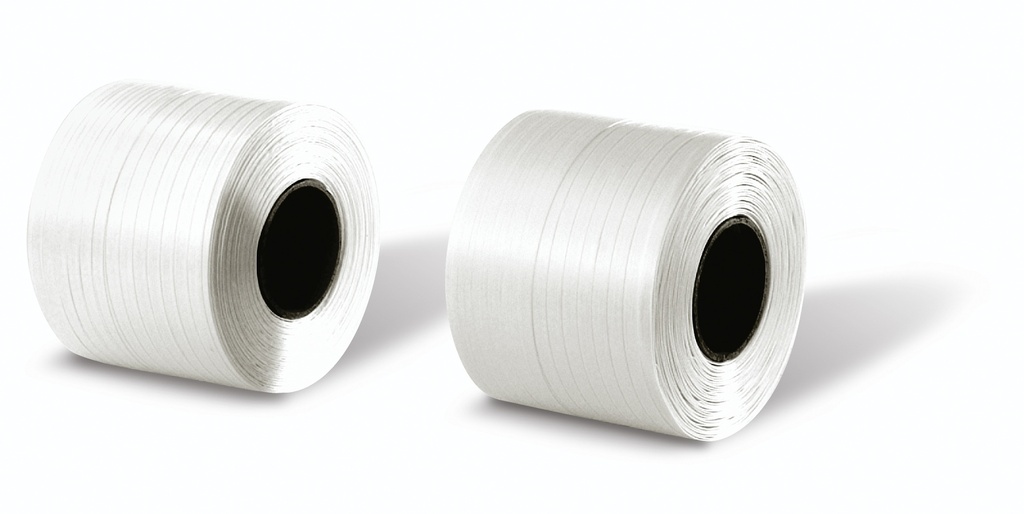 Textil-Umreifungsband (B) 13 mm (L) 500 m | Kern-Ø: 62mm | Reißfest. 400 kg