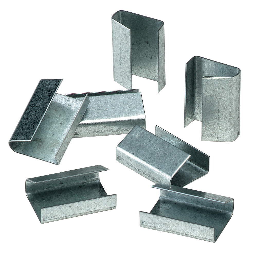 Verschlußhülsen f. PP-Band | 13/28 mm | offen (250 Stk.)