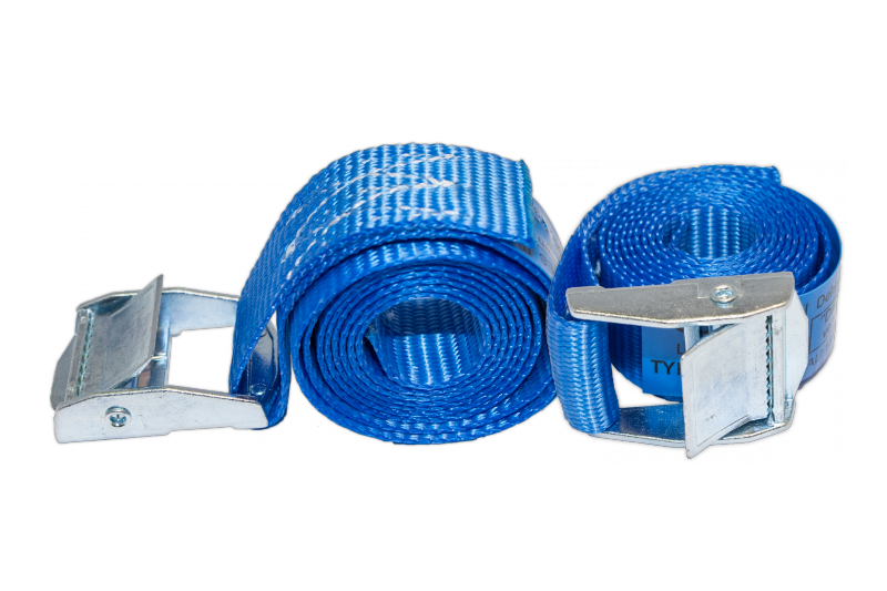 Zurrgurte 'Mini' einzeln m. Klemmschloss | (B) 25mm (L) 1m | Reißfestigkeit: 250 daN