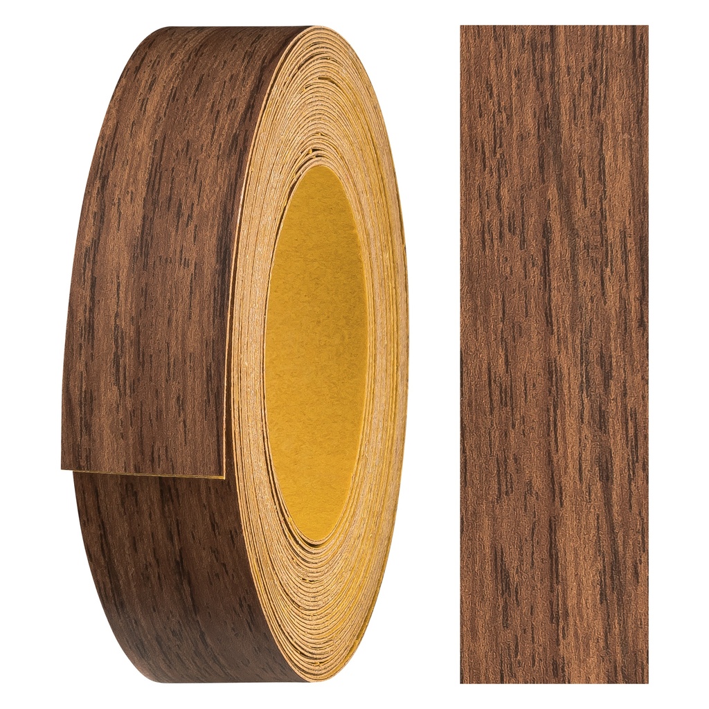 Melaminkanten-Band selbstklebend, (L) 5m | (B) 18 mm | Dekor: Macchiato Nussbaum