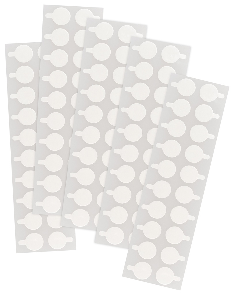 Klebepunkte 16 mm Ø, glasklar 