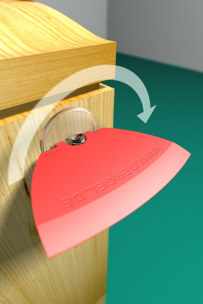 GERGEL® Klebeknöpfe z. Abdrehen TRANSP./ im Kombipack u. Schließfäden 120 mm (100 St.)